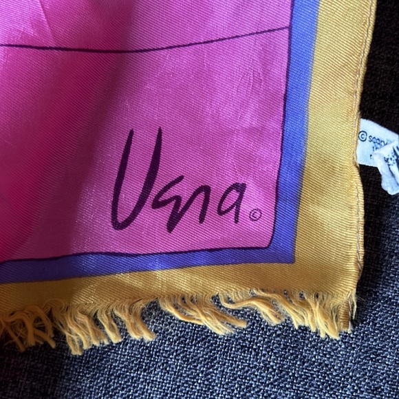 Vintage Vera scarf abstract print - Picture 2 of 5